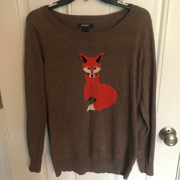 Old Navy Sweaters - Old Navy fox sweater